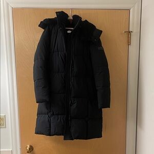Calvin Klein Black Sherpa-Trim Jacket